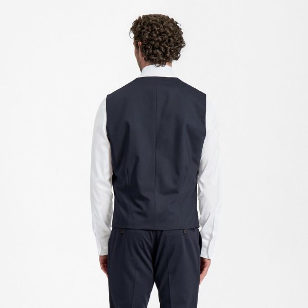 Zoom bild av Traveller mens waistcoat regular fit, dark navy