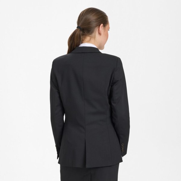 Zoom bild av Traveller womens blazer long modern fit, black