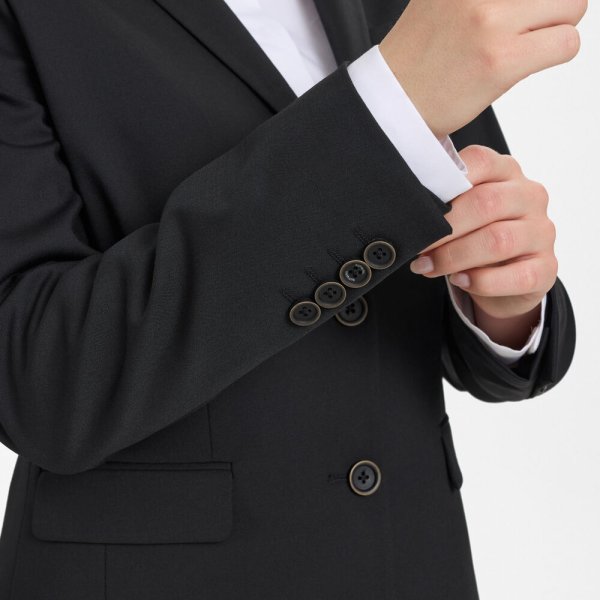 Zoom bild av Traveller womens blazer modern fit, black