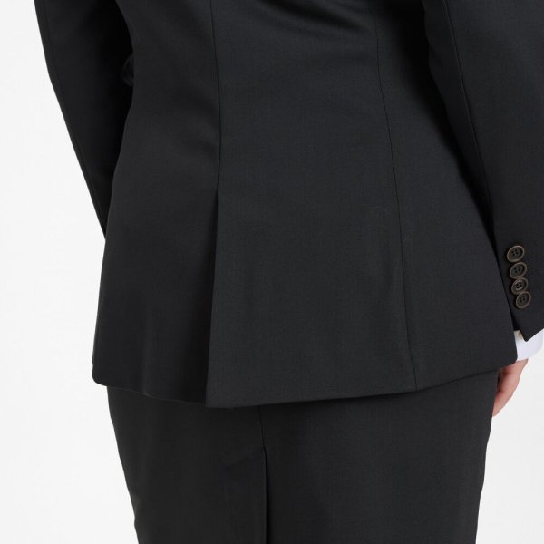 Zoom bild av Traveller womens blazer long modern fit, black