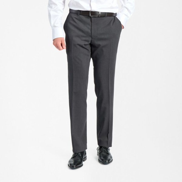 Zoom bild av Traveller mens trouser modern fit, dark grey