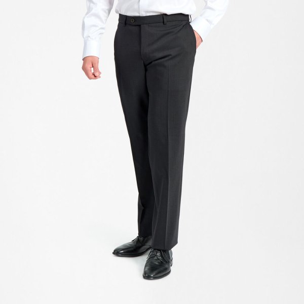 Zoom bild av Traveller mens trouser regular fit, charcoal