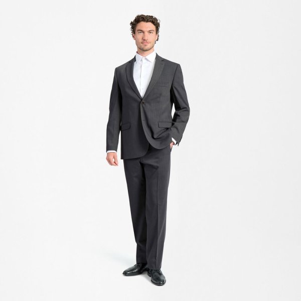 Zoom bild av Traveller mens blazer regular fit, dark grey