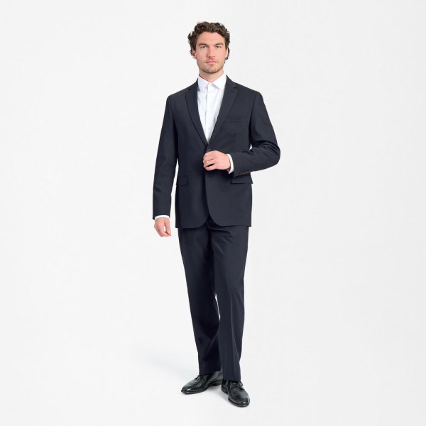 Zoom bild av Traveller mens blazer modern fit, dark navy