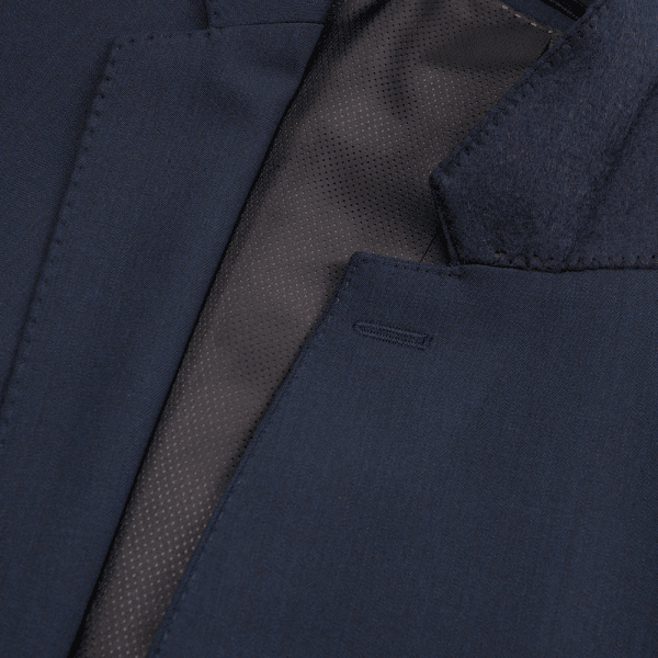 Zoom bild av Traveller mens blazer modern fit, dark blue