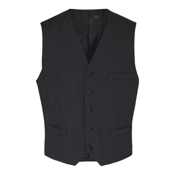 Zoom bild av Traveller mens waistcoat modern fit, charcoal