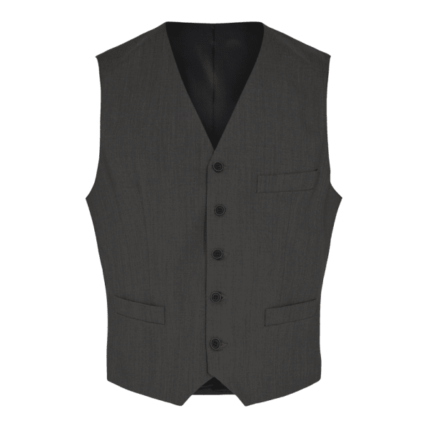 Zoom bild av Traveller mens waistcoat modern fit, dark grey