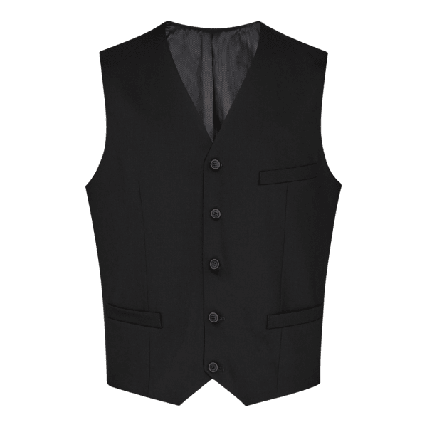 Zoom bild av Traveller mens waistcoat regular fit, black