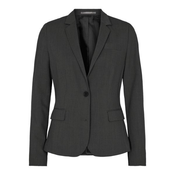 Zoom bild av Traveller womens blazer modern fit, dark grey