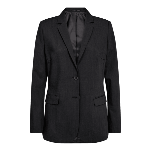 Zoom bild av Traveller womens blazer long modern fit, charcoal