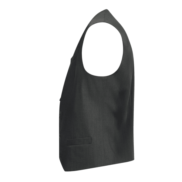 Zoom bild av Traveller mens waistcoat modern fit, dark grey