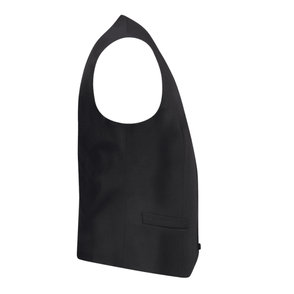 Zoom bild av Traveller mens waistcoat modern fit, black