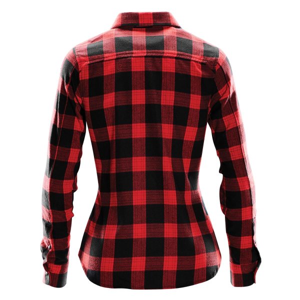 Zoom bild av Women's Logan Snap Front Shirt, red/black