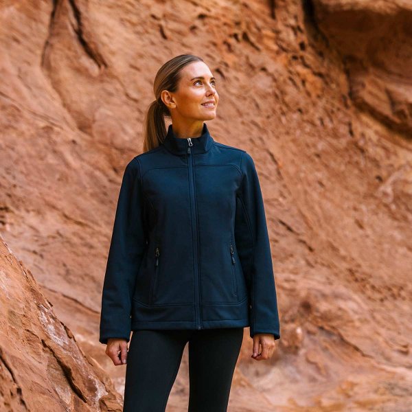 Zoom bild av Women's Aleutian Softshell Jacket, navy