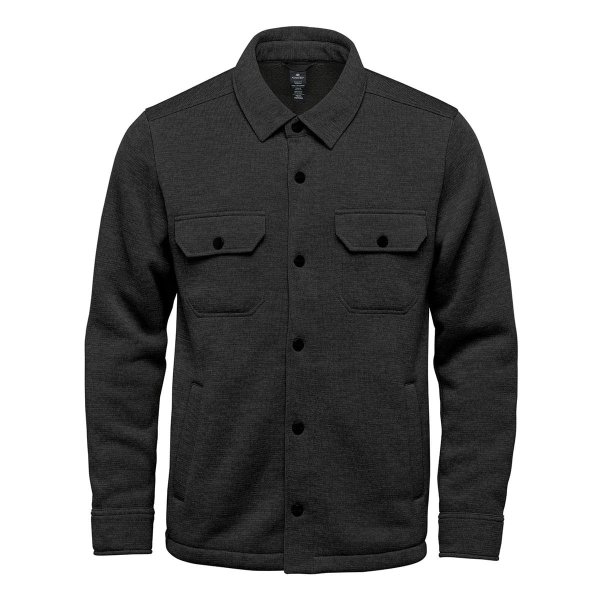 Zoom bild av Avalante Fleece Shacket, black heather