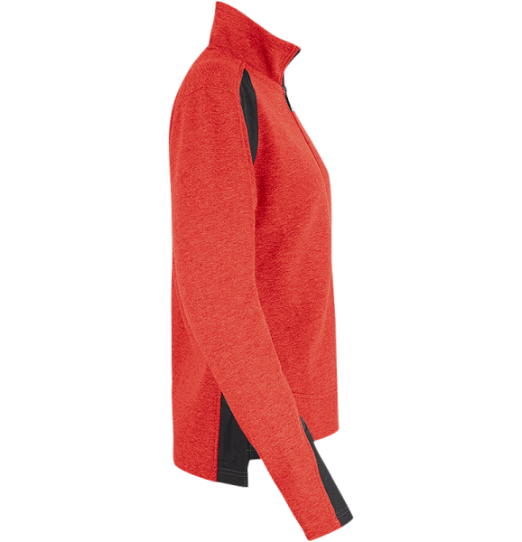 Zoom bild av Womens crew Cardigan, red/black