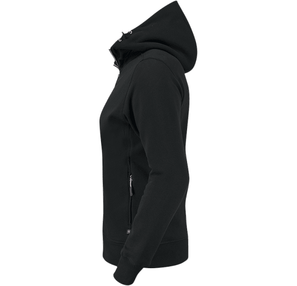 Zoom bild av Womens hooded Cardigan, black