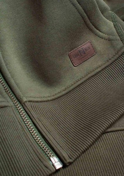 Zoom bild av Woman stylish hooded sweat, olive