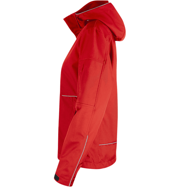 Zoom bild av Womens Softshell Jacket 3-layer, red