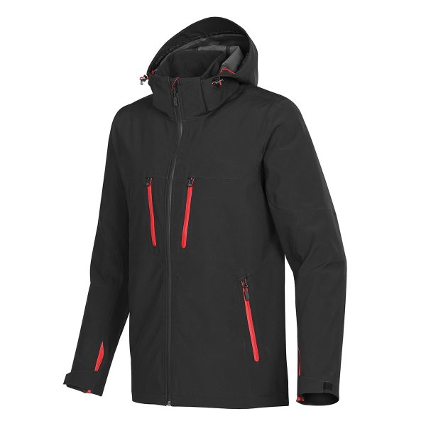 Zoom bild av Men's Patrol Softshell, black/red