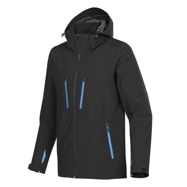 Zoom bild av Men's Patrol Softshell, black/electric blue